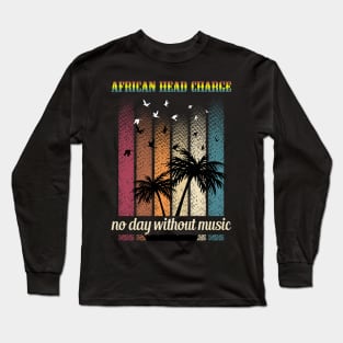 AFRICAN HEAD CHARGE SONG Long Sleeve T-Shirt